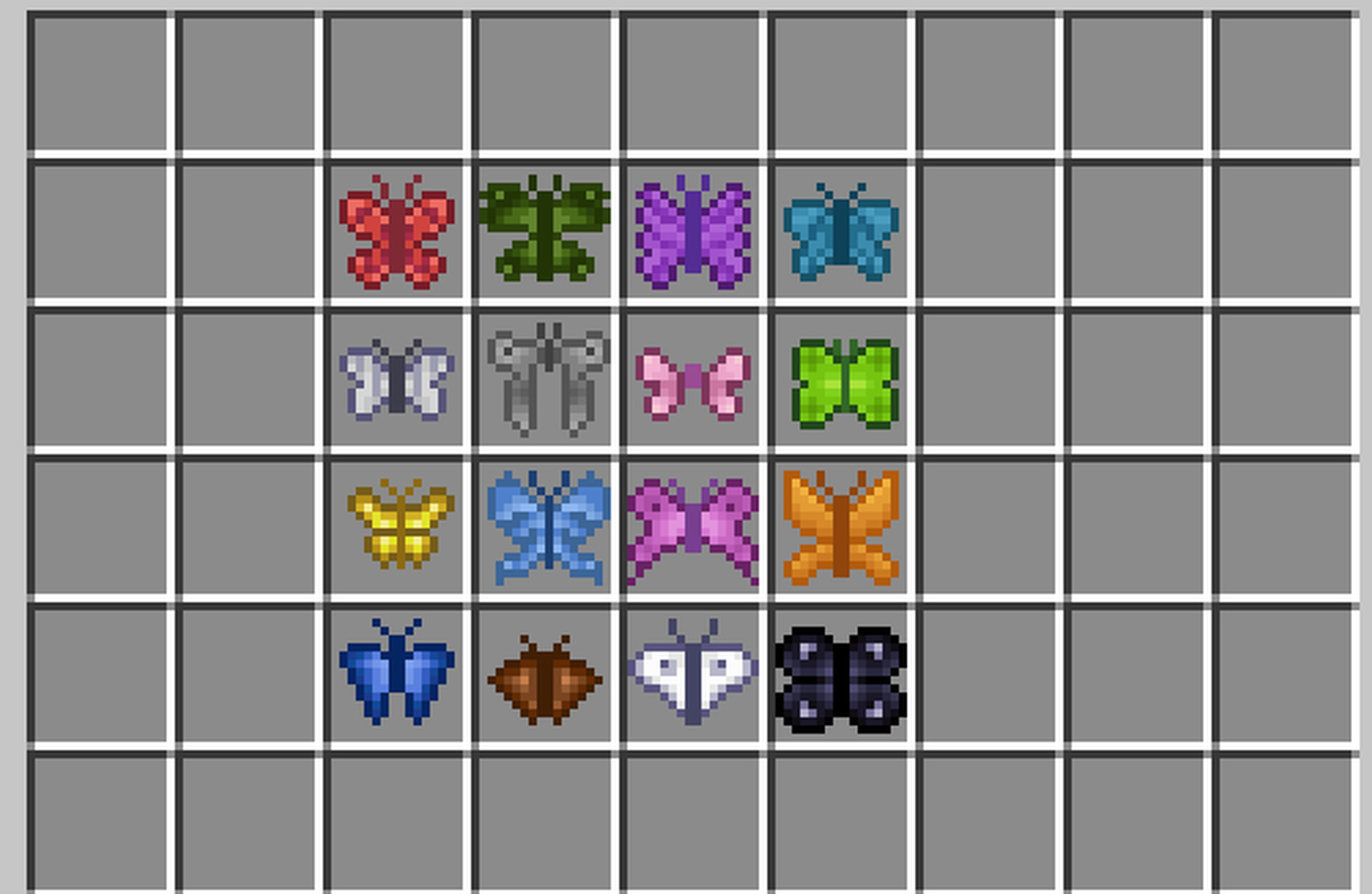 Butterfly Dyes Minecraft Texture Pack