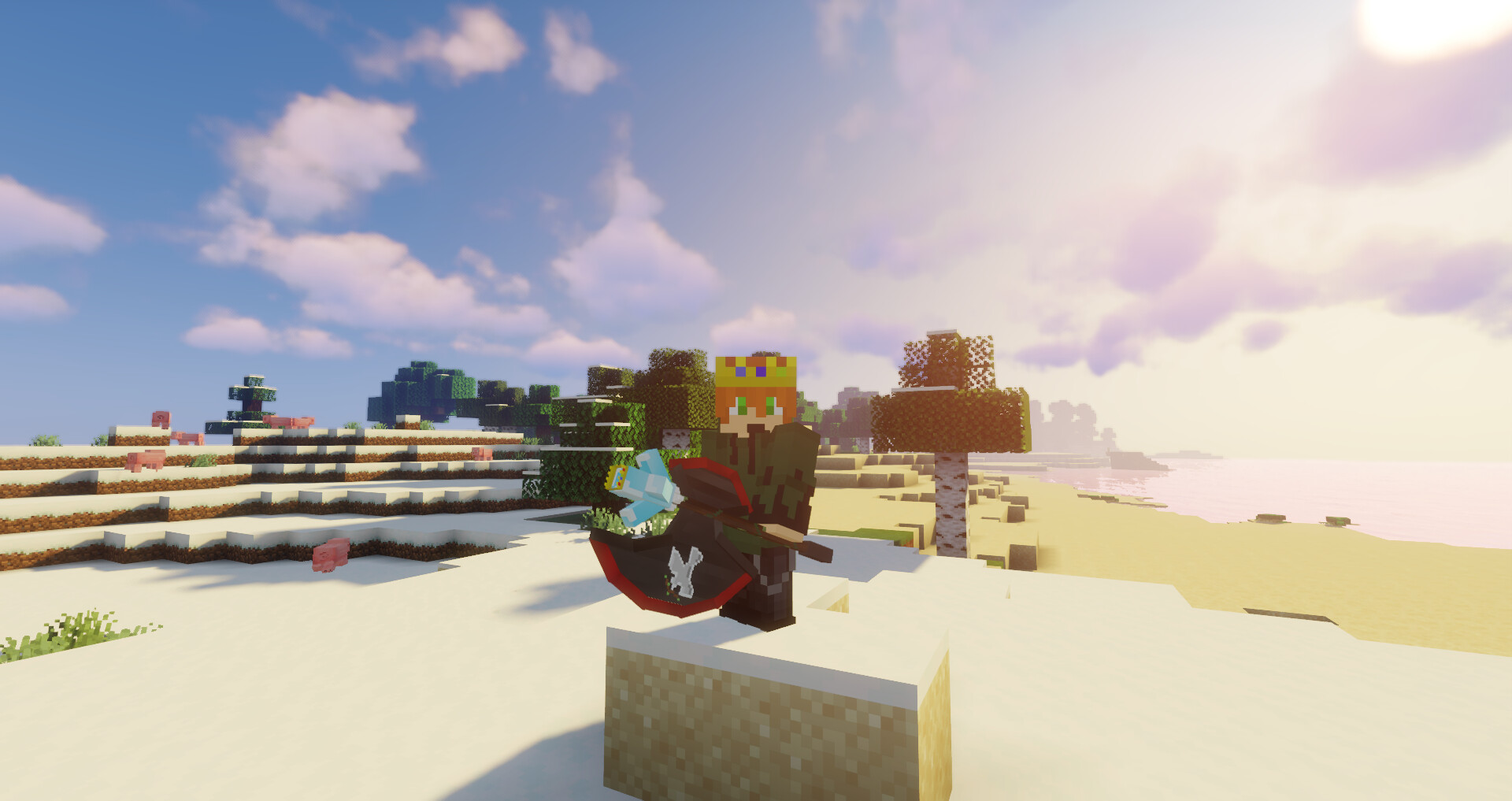 Axe of Peace Technoblade Minecraft Texture Pack