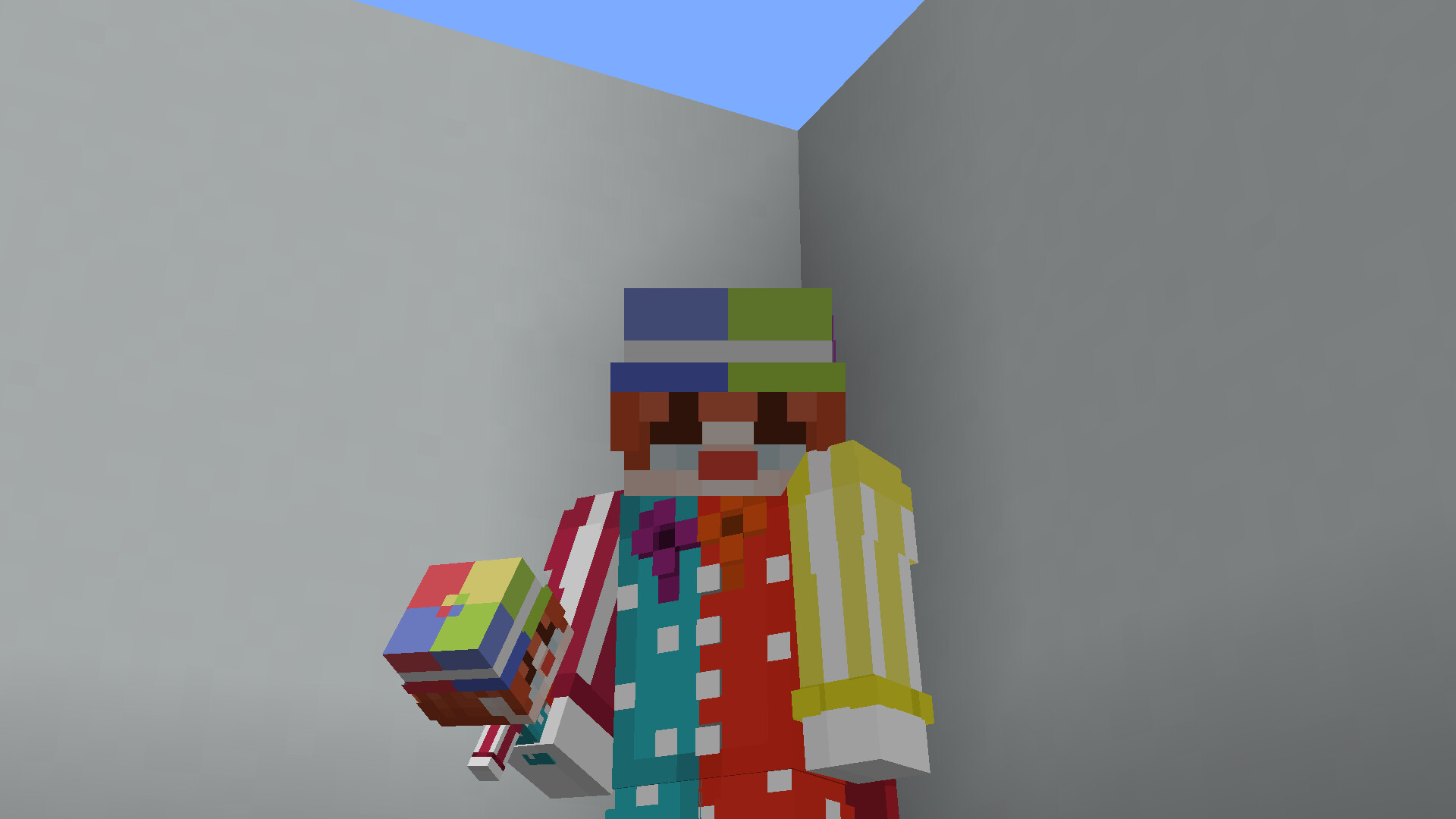 3d clown SpidCMYK Totem Minecraft Texture Pack