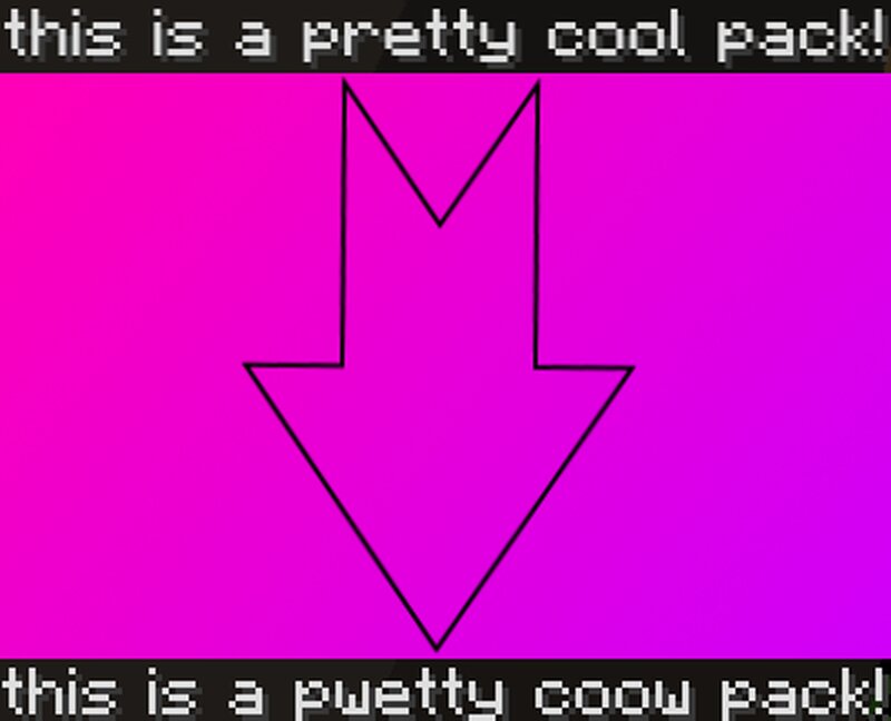 Minecwaft Wesouwce Pack Minecraft Texture Pack