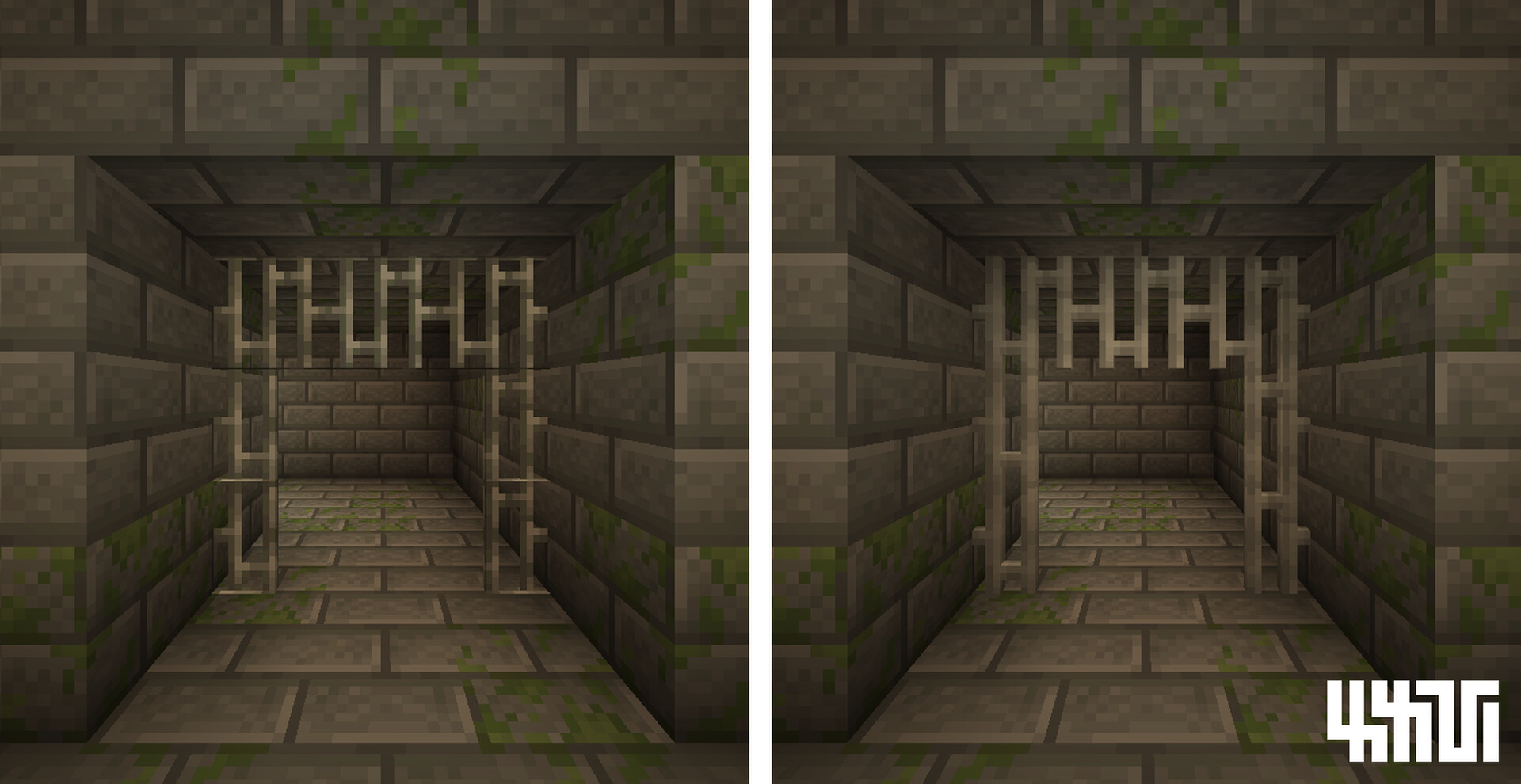 XXVI's Enhanced Iron Bars Minecraft Texture Pack