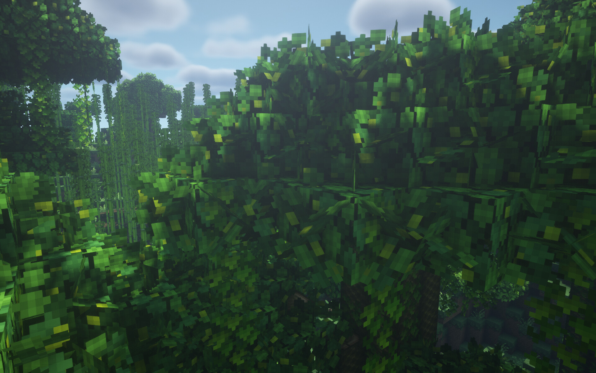Gali's Bushy Leaves Mizuno's 16 Craft Addon Minecraft Texture Pack
