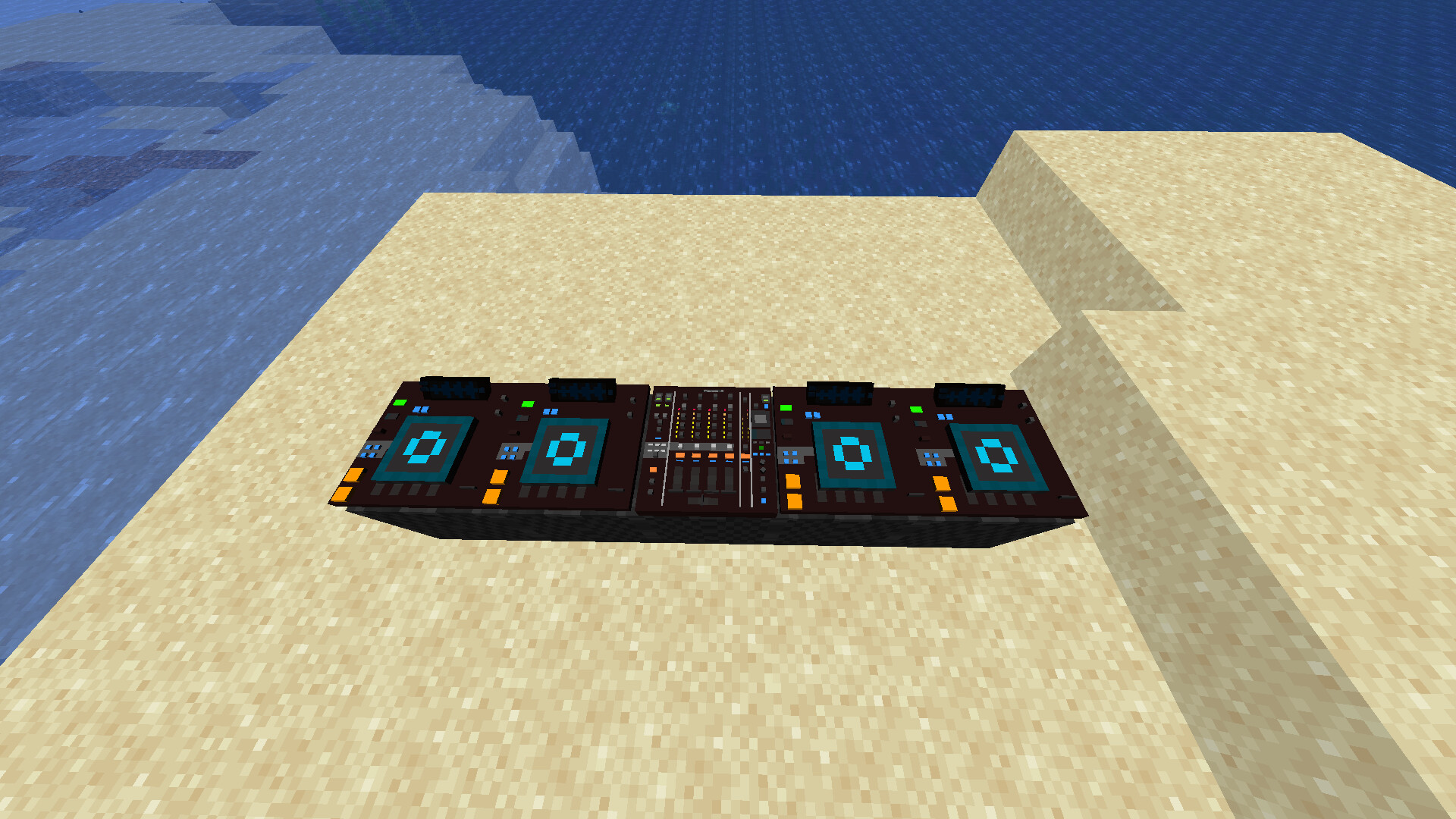 DJ Mixing Equipment Minecraft Texture Pack