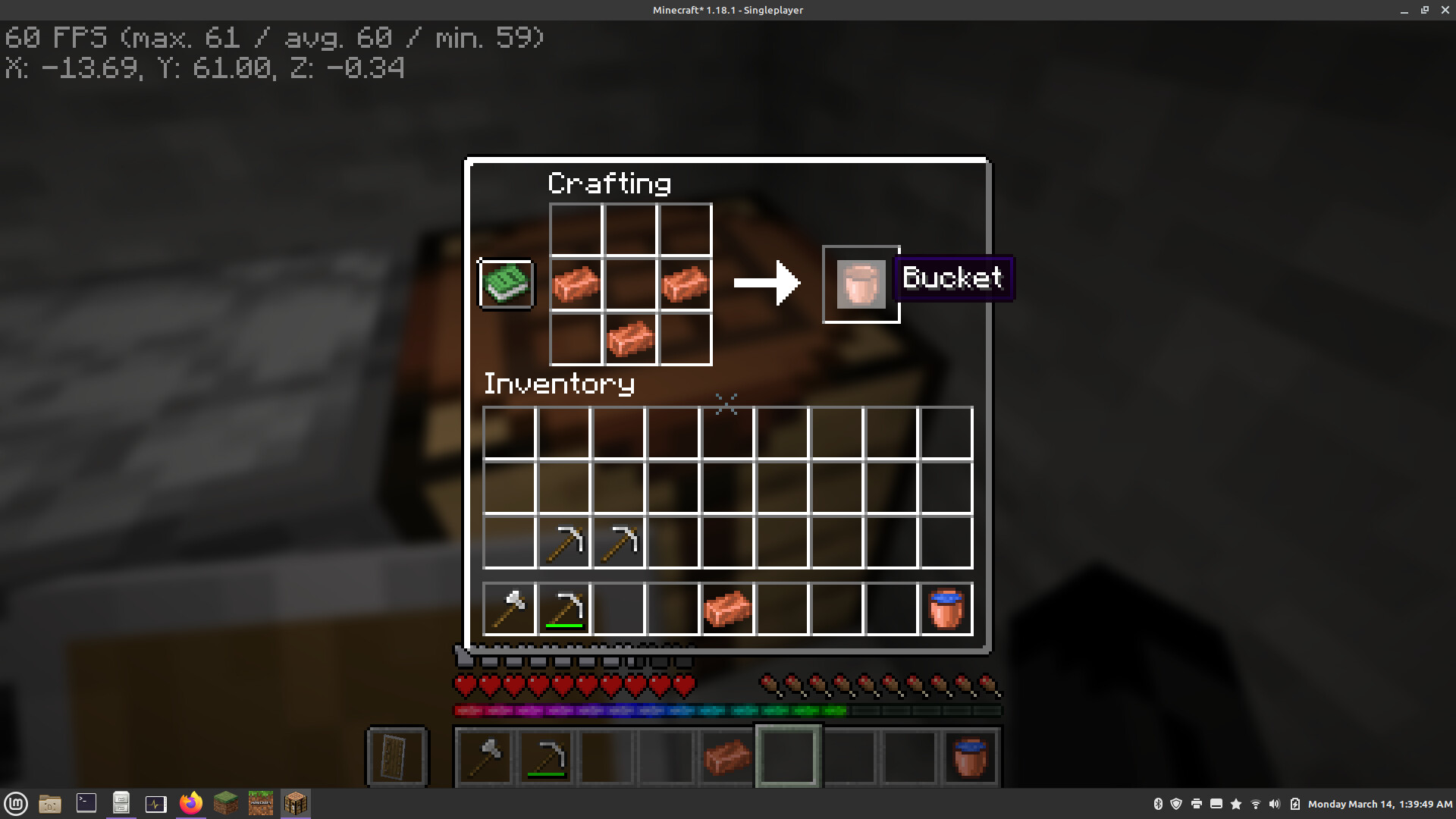 1.19 Copper Buckets Texture and Datapack Minecraft Texture Pack