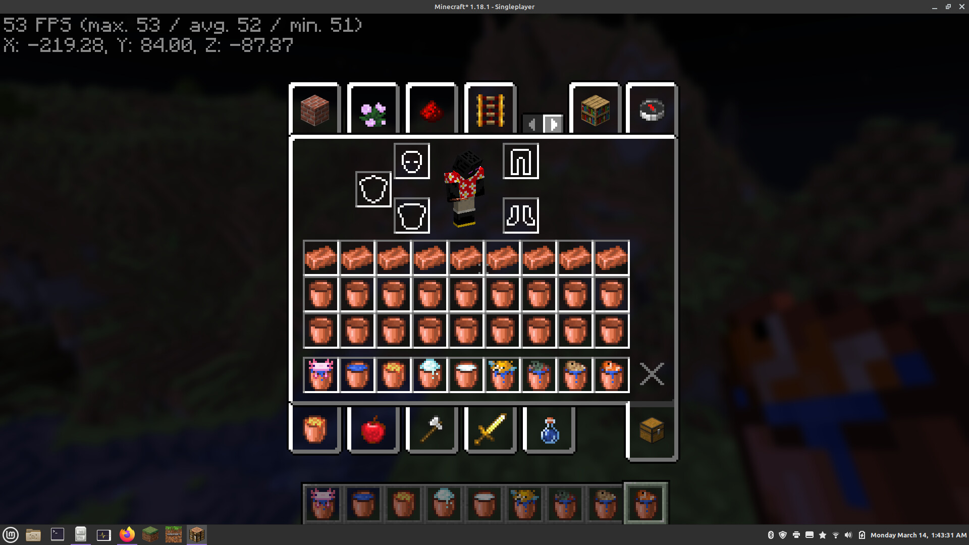 1.19 Copper Buckets Texture and Datapack Minecraft Texture Pack