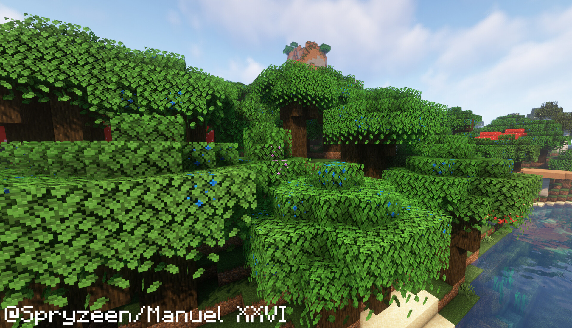 FallingXXVI Flowering leaves Minecraft Texture Pack