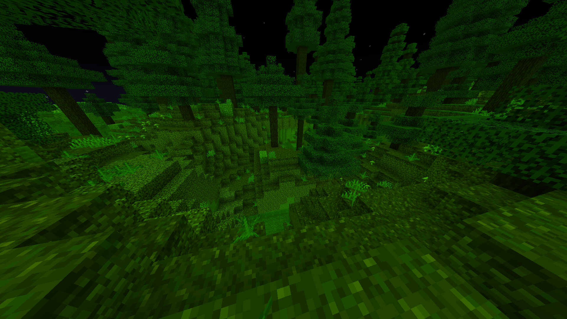 Real night vision Minecraft Texture Pack