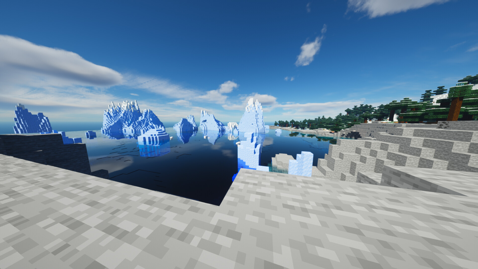 Glowing ore SEUS PTGI hrr3 Minecraft Texture Pack