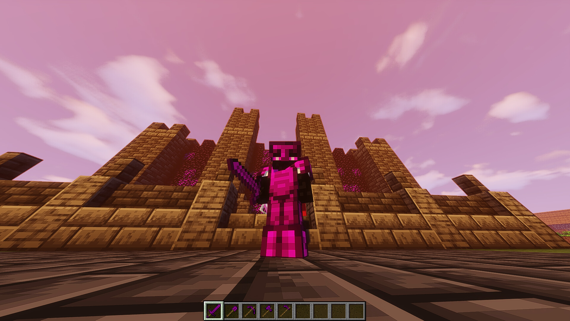 OBSIDIAN Diamond Tools Minecraft Texture Pack