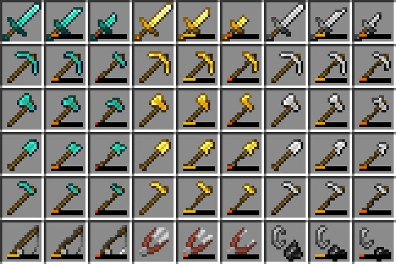 Visual durability Minecraft Texture Pack