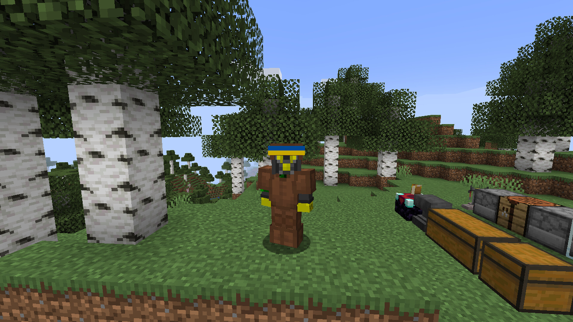 Ukrainian bandanas for armors Minecraft Texture Pack