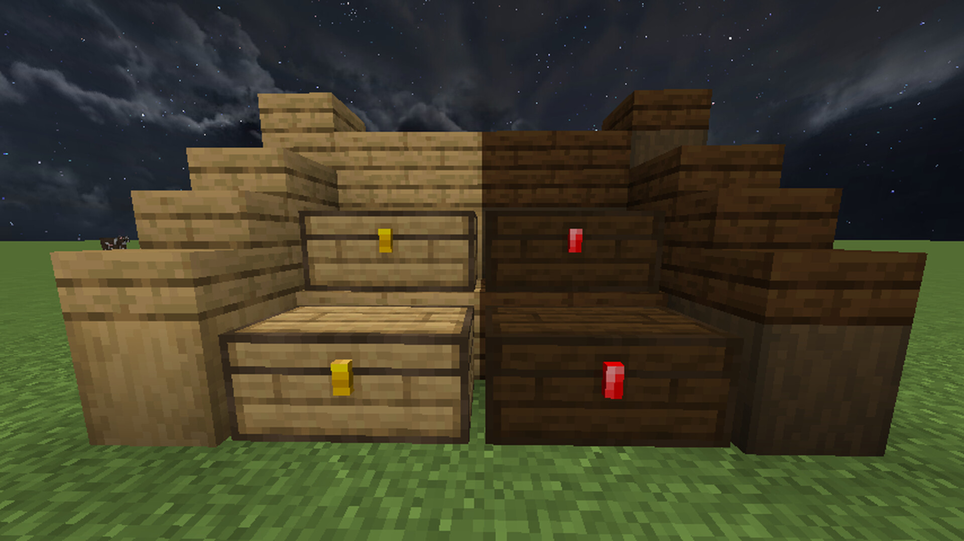 Better Oak Chests Minecraft Texture Pack