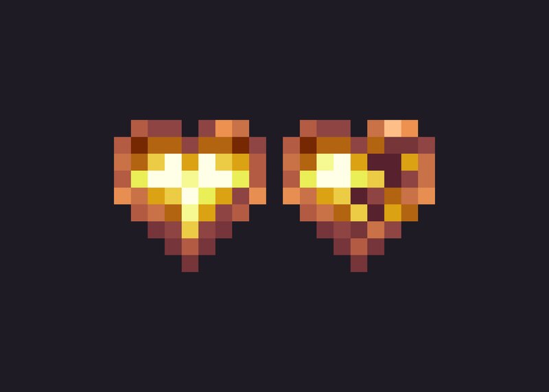 Hecco's Hearts Gold Edition Minecraft Texture Pack