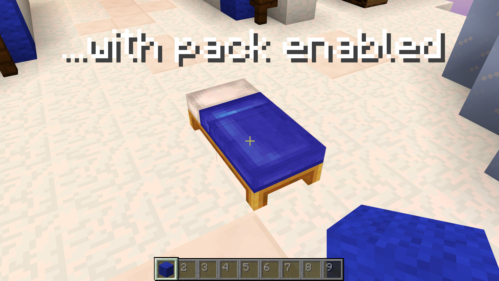 "Colored Beds" Programmer Art LUNAR CLIENT Minecraft Texture Pack