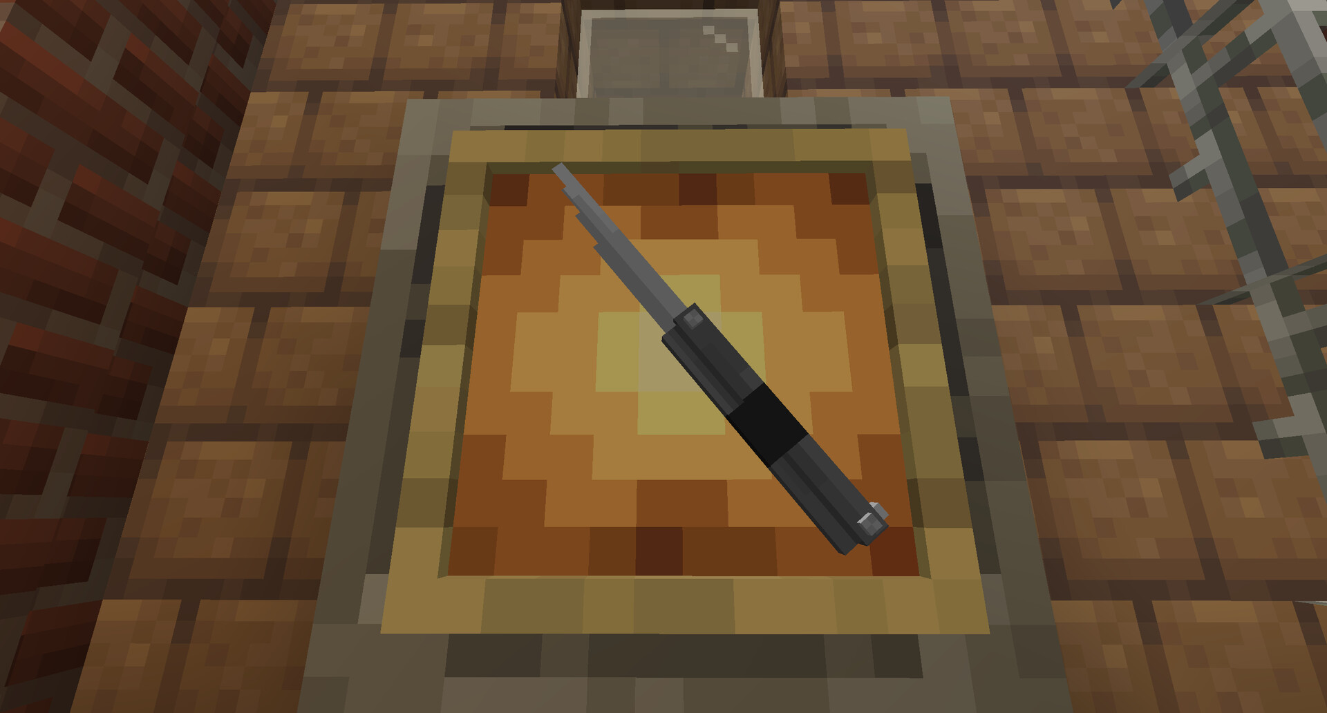 Team Fortress 2 Butterfly Knife in Minecraft (Iron Sword replacement