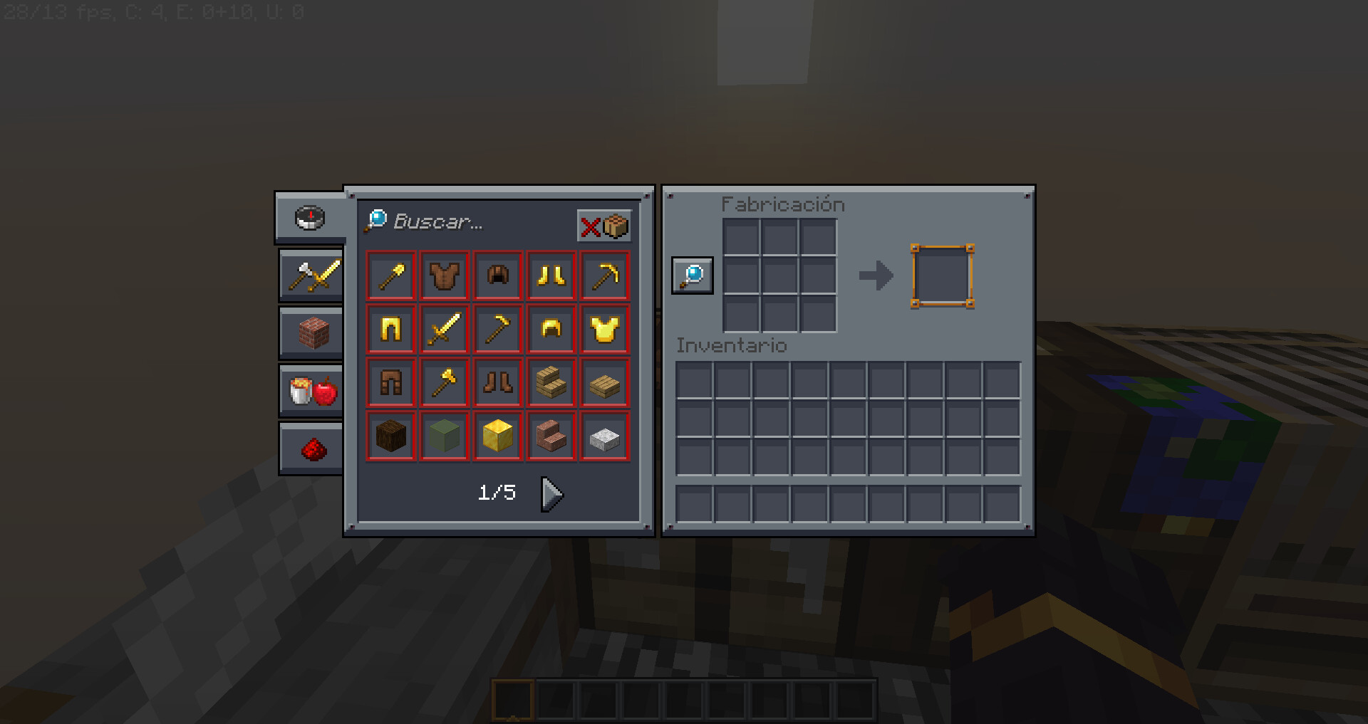Mandala's GUI - Dark mode Minecraft Texture Pack