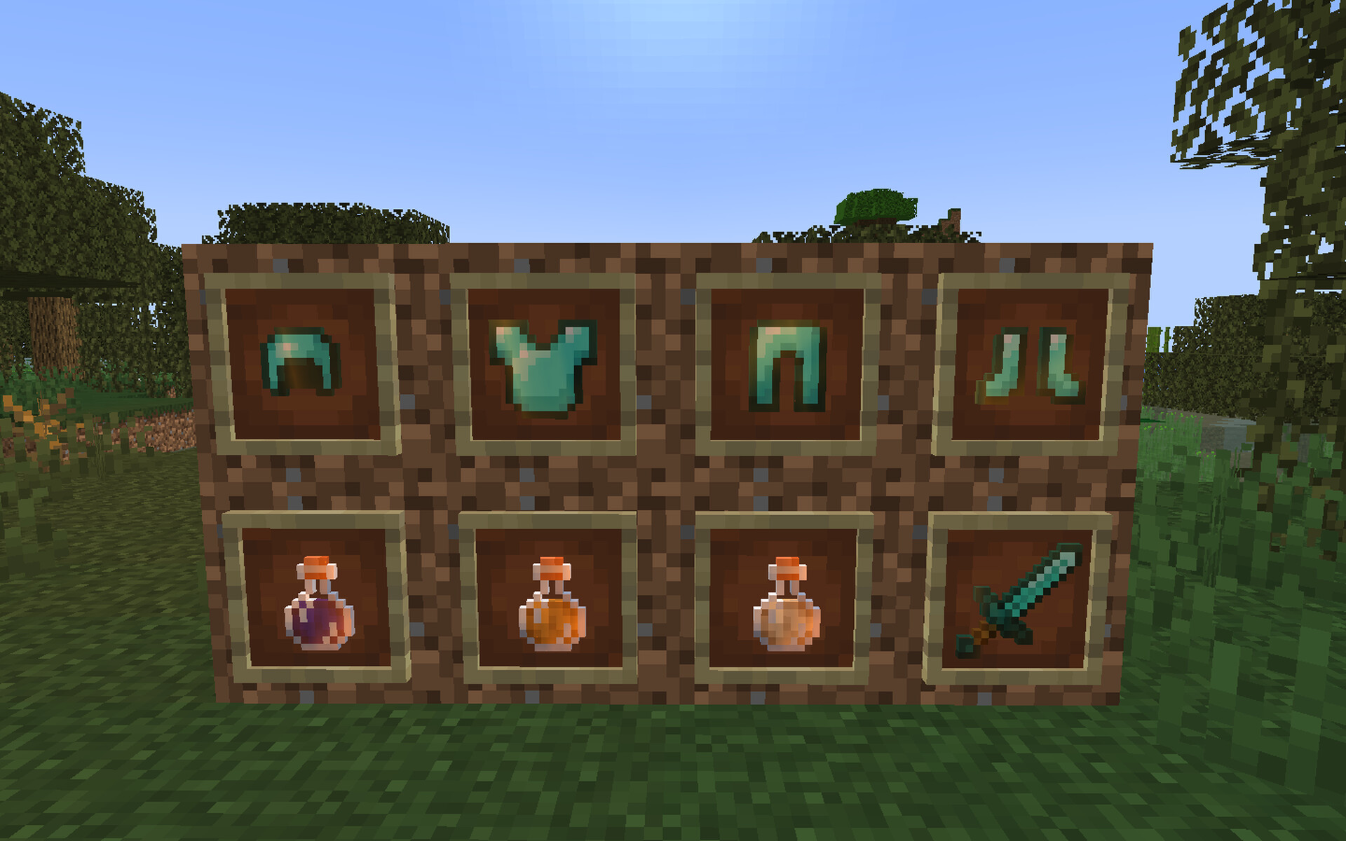 golden enchant and potion glint Minecraft Texture Pack