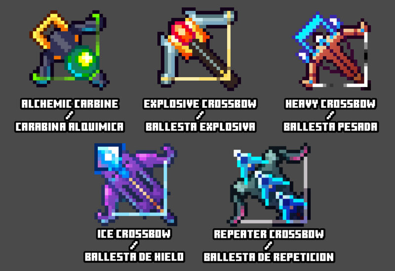 Dead Cells Crossbows 1.16.x 1.19 Minecraft Texture Pack