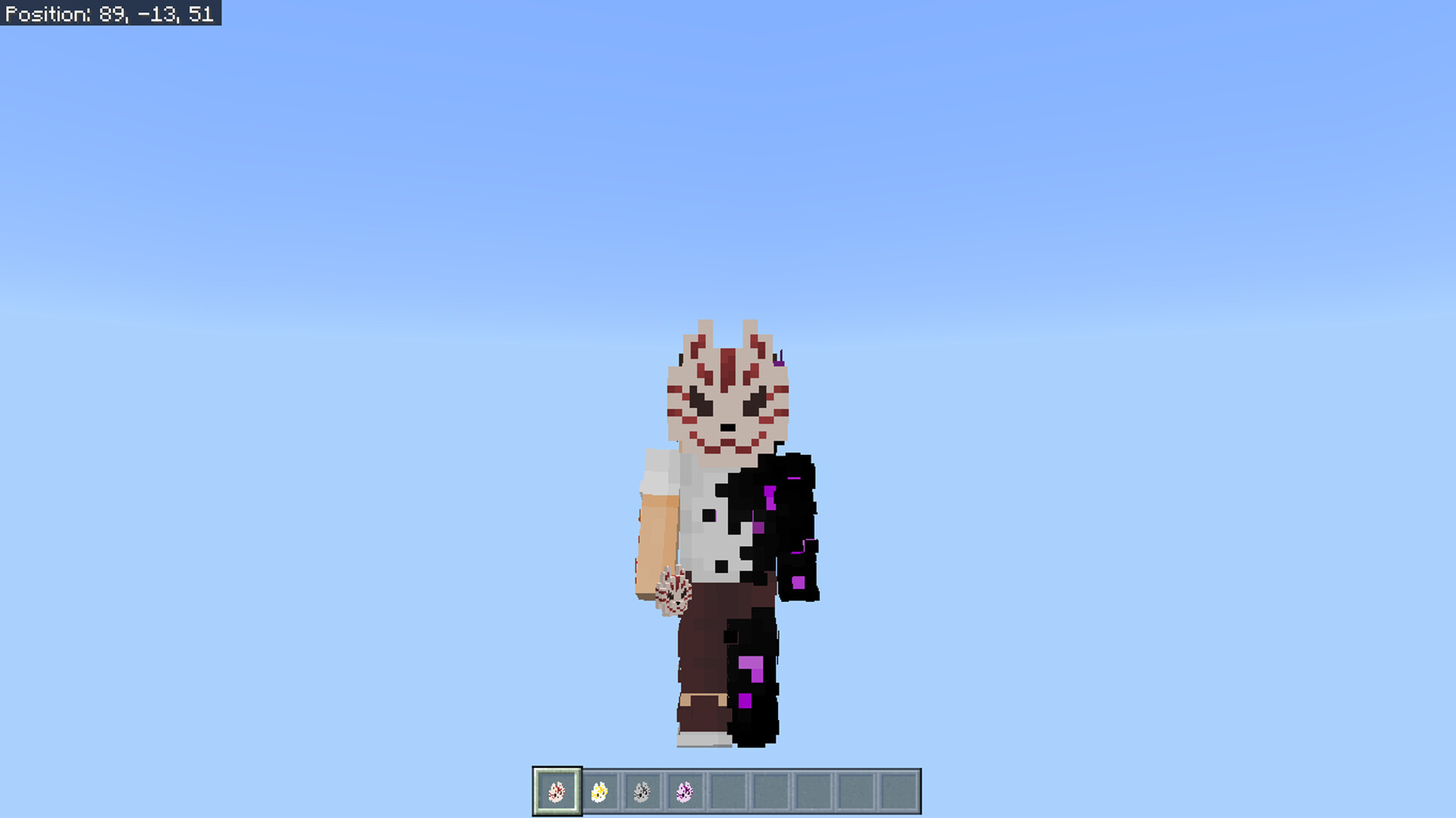 Kitsune Mask V1 Bedrock Edition Minecraft Texture Pack