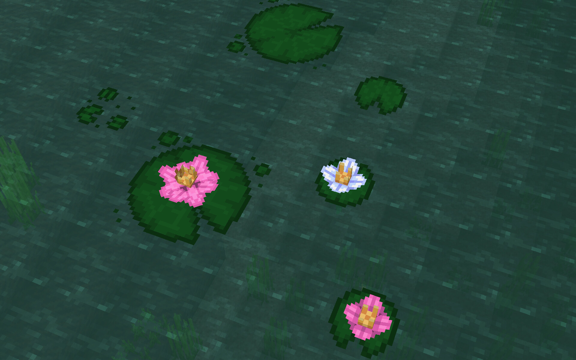 Lotus Flower (Better Lily Pads) Minecraft Texture Pack