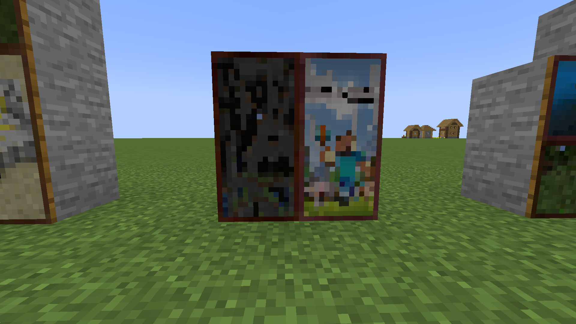 A Touch of Minecraft Nostalgic Paintings Minecraft Texture Pack