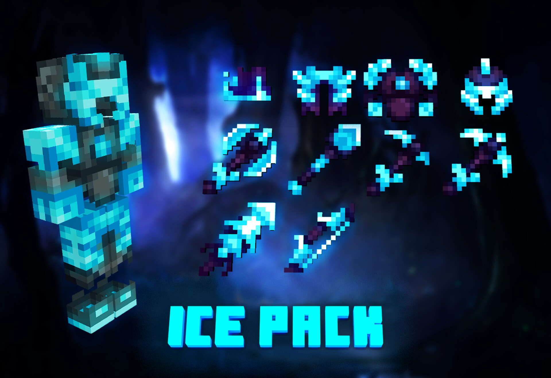 🧊ICE PACK🧊 Minecraft Texture Pack