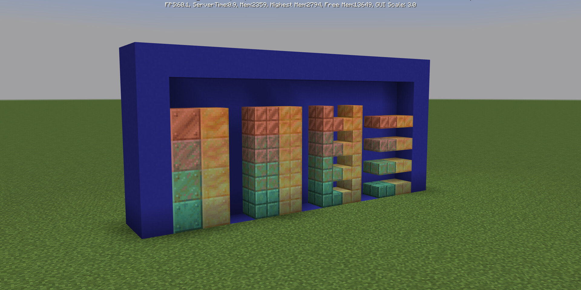 Visible Waxed Copper Bedrock Edition Minecraft Texture Pack