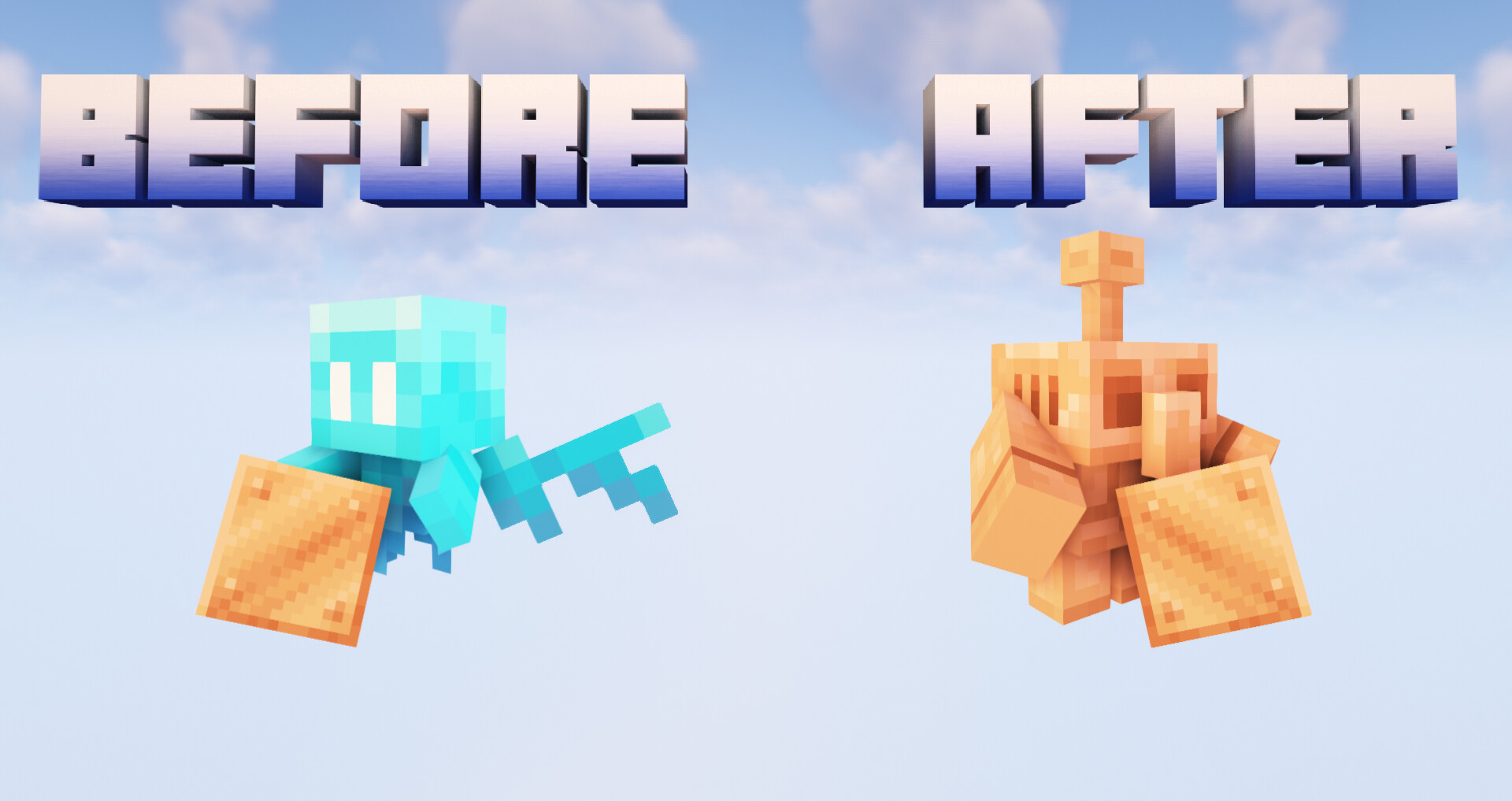 Allay To Copper Golem Minecraft Texture Pack