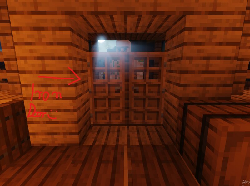 iron doors to oak doors change resorce pack 1.20.2/1.20.1/1.20/1.19.2/1