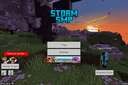 The Storm SMP title (made for User4642640G) Minecraft Texture Pack