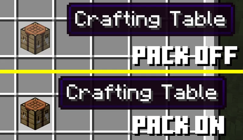 Clearer Slot Highlight Minecraft Texture Pack