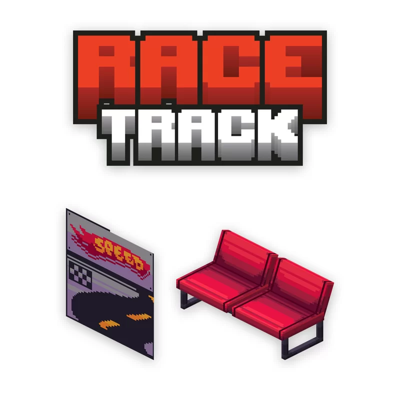 Race Track Decoration Volume 1 Minecraft Texture Pack
