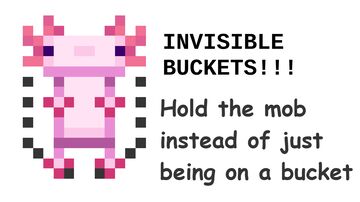 Invisible Buckets Minecraft Texture Pack