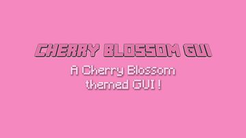 Cherry Blossom GUI Minecraft Texture Pack