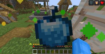 Blue Apple Totem Minecraft Texture Pack
