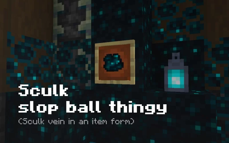 Sculk Slop Ball Thingy Minecraft Texture Pack