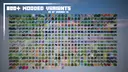 This is around 550, as many as I could possibly fit in one instance due to version and loader differences.
