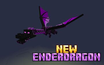 New Ender Dragon | Made by MantelGaming | All Version Supported | 1.16 to 1.21.1 Tested Version Minecraft Texture Pack