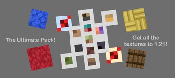The Ultimate Pack! ResourcePack / SimplificationPack TexturePack (+Pre-Made) 1.21 Programmer Art Old Minecraft Texture Pack