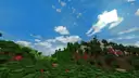 Day - Overworld daytime with clouds in the sky