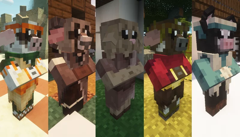 Villager types and Outfits