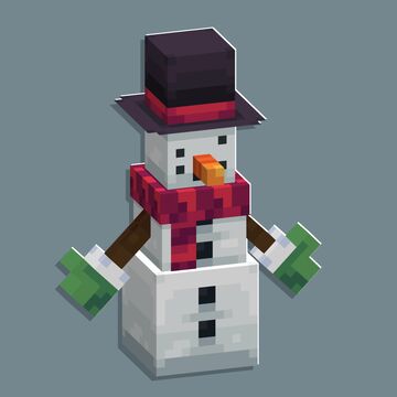 remodeled snowman Minecraft Texture Pack