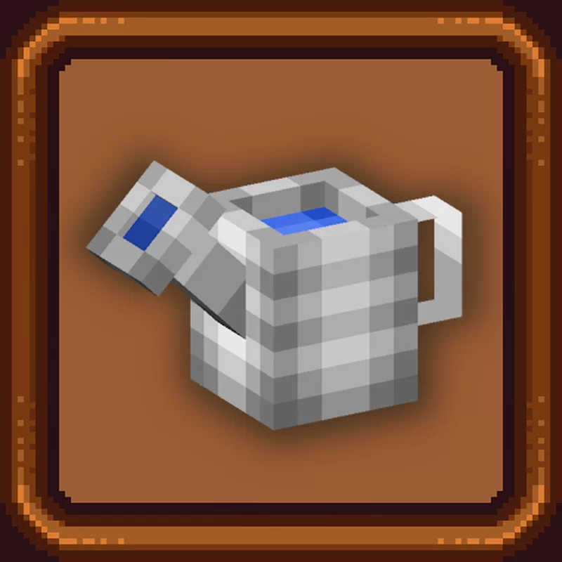 Vanilla Watering Cans & CIT Minecraft Texture Pack