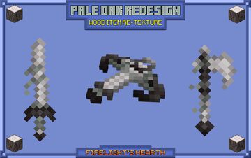 Pale Oak Item Set Minecraft Texture Pack