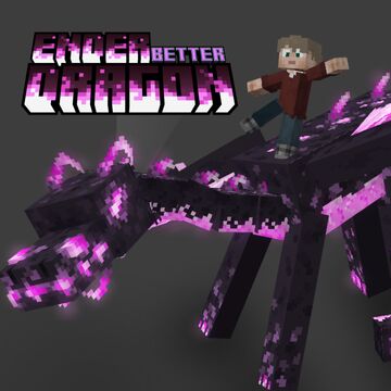 Magex' s Better Ender Dragon | bedrock port Minecraft Texture Pack