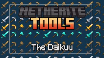 Netherite Tools Minecraft Texture Pack