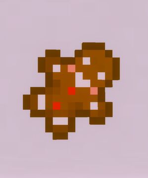 Gingerbread Cookie 1.21.3-1.21.4 Minecraft Texture Pack