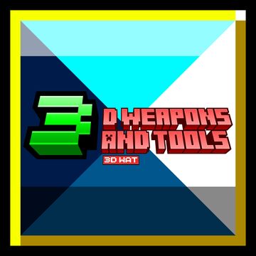 3D Weapons and Tools 3 Minecraft Texture Pack