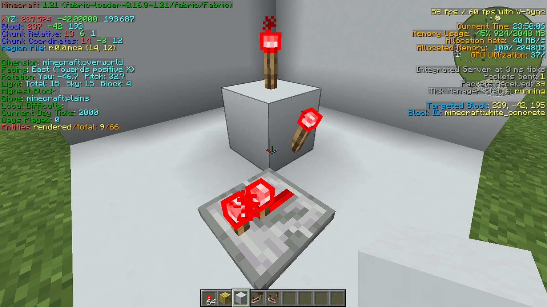 New Redstone Torch Backport Minecraft Texture Pack