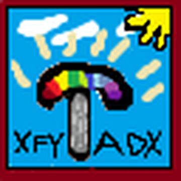 Rainbow_Netherite_pickaxe 1.22.1 Minecraft Texture Pack